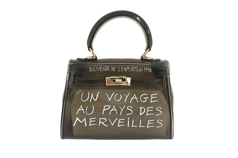 Sac HERMES un voyage au pays des merveilles 